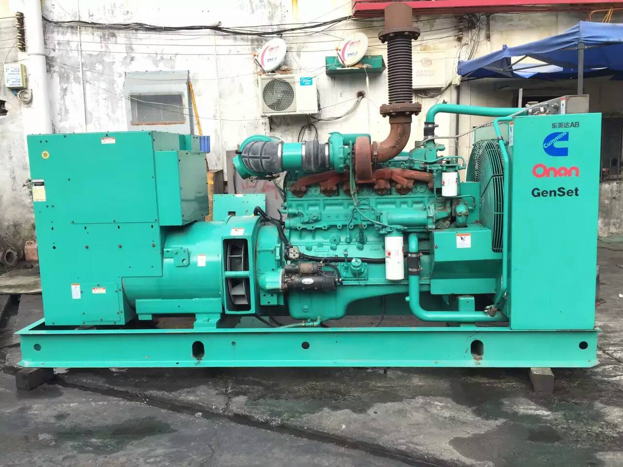 坊子租赁发电机-柴油发电机不正常冒烟的原因